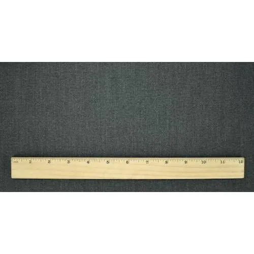 1 1/2 YD PC-Stormy Black/Gray Texture Stretch Twill Jacketing Fabric