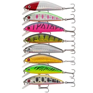 2pcs Lure Mino Five Mesh Submerged Tossing Type Snakehead Fishing Gear 6.6cm9.5g