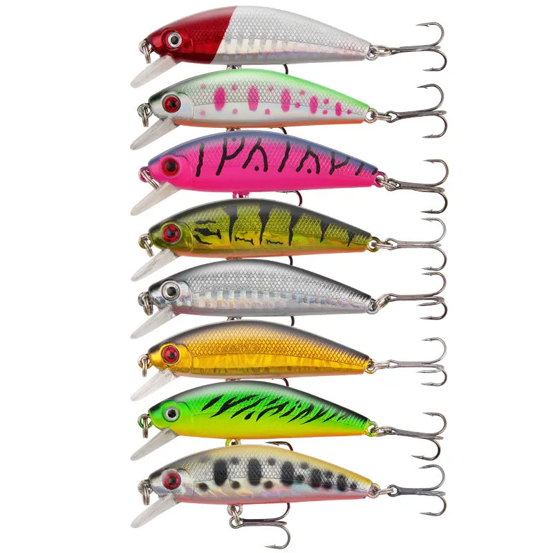 2pcs Lure Mino Five Mesh Submerged Tossing Type Snakehead Fishing Gear 6.6cm9.5g