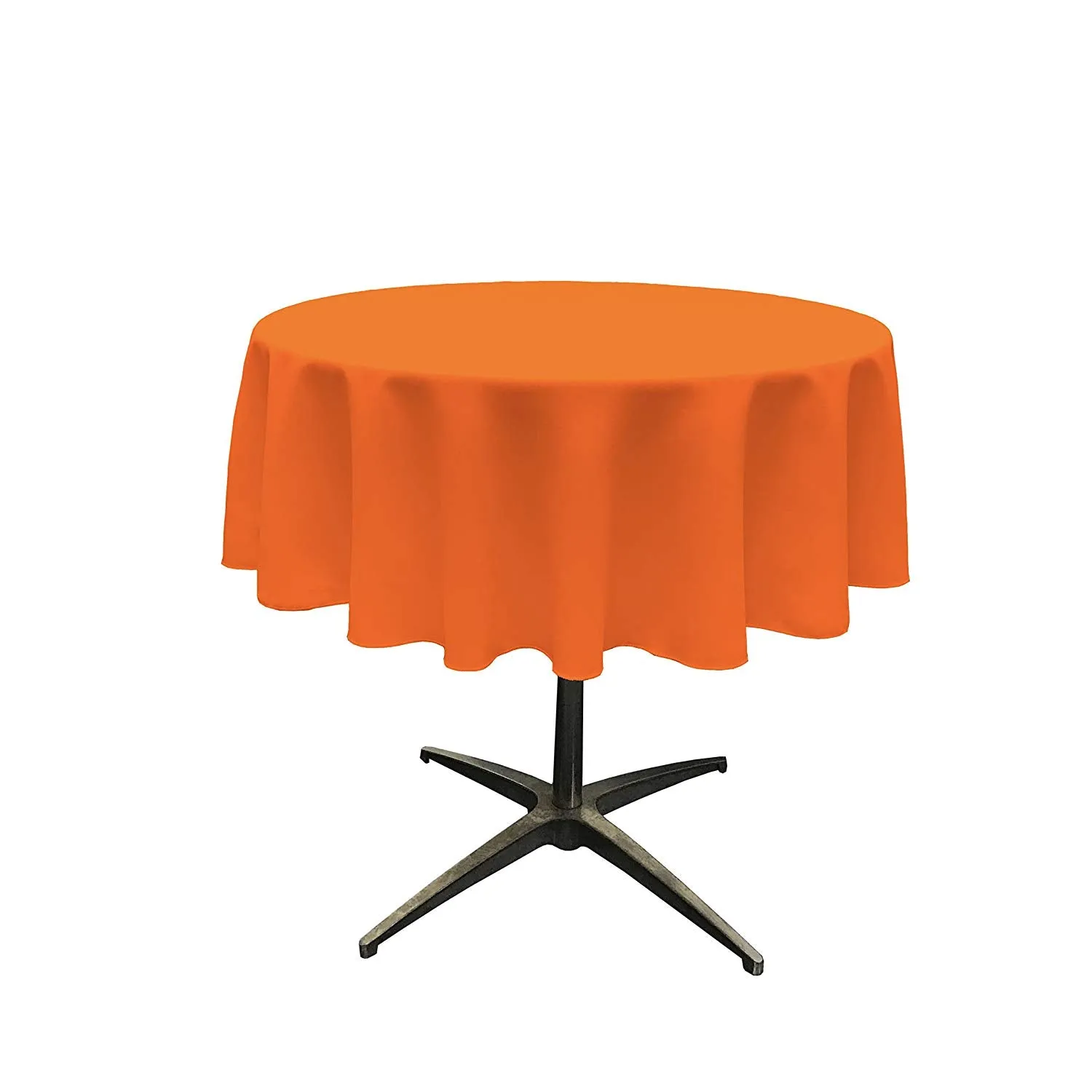 51" ROUND POLYESTER POPLIN TABLECLOTH