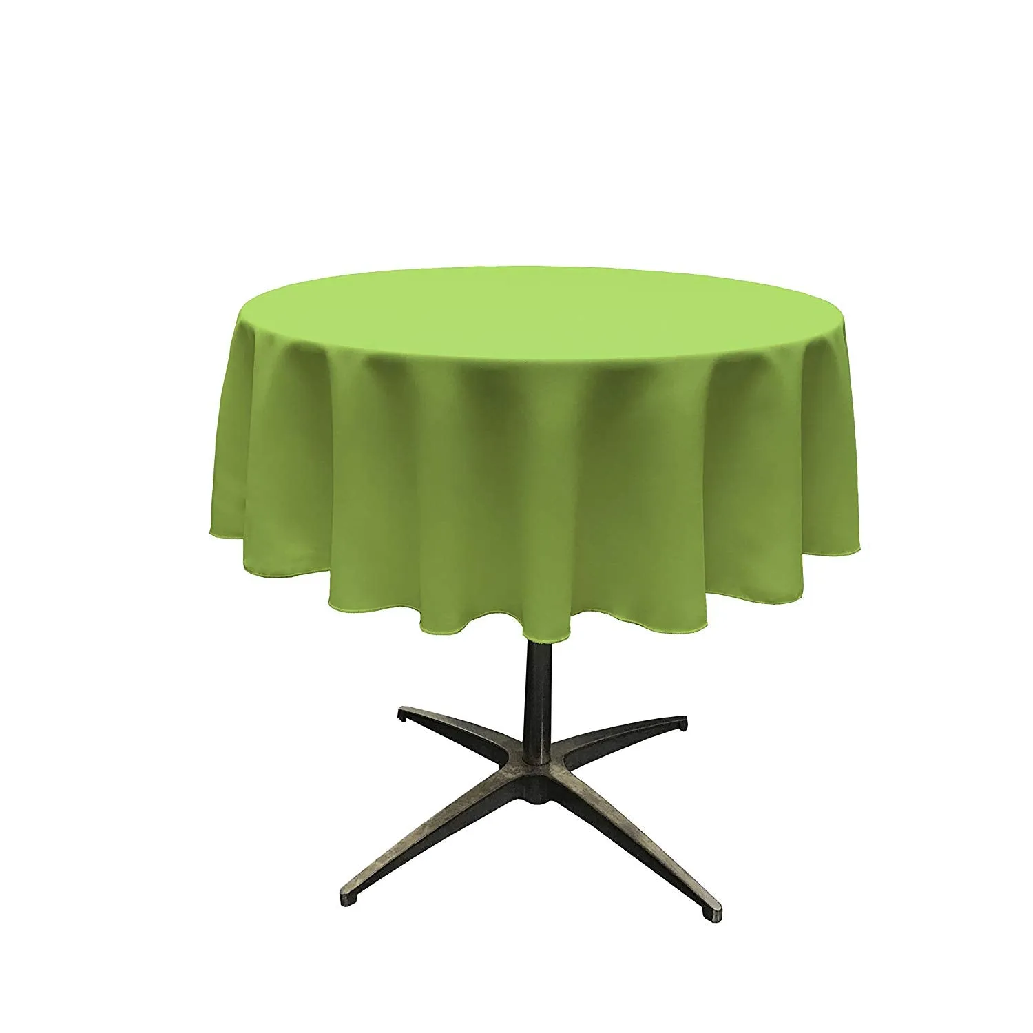 51" ROUND POLYESTER POPLIN TABLECLOTH