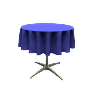 51" ROUND POLYESTER POPLIN TABLECLOTH