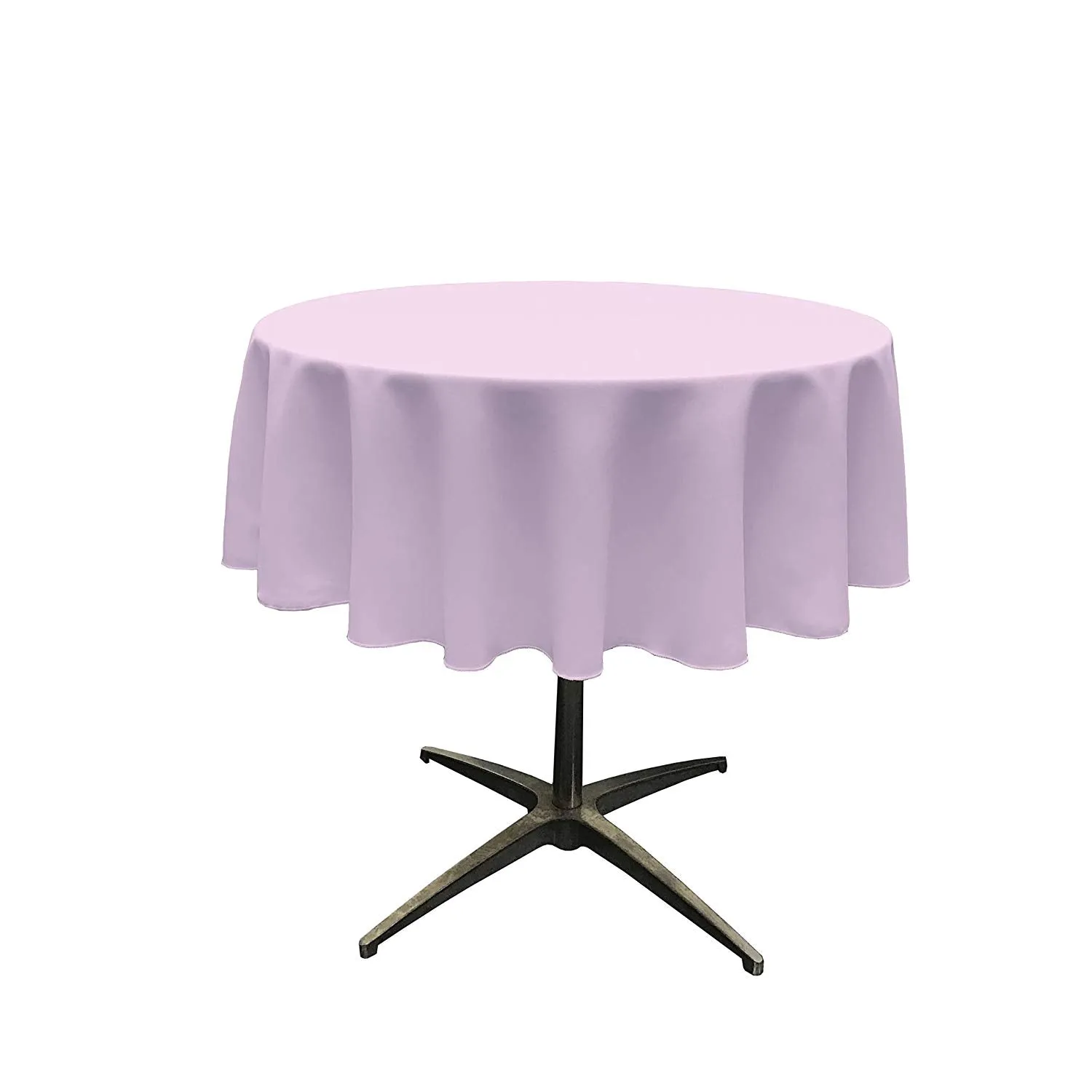 51" ROUND POLYESTER POPLIN TABLECLOTH