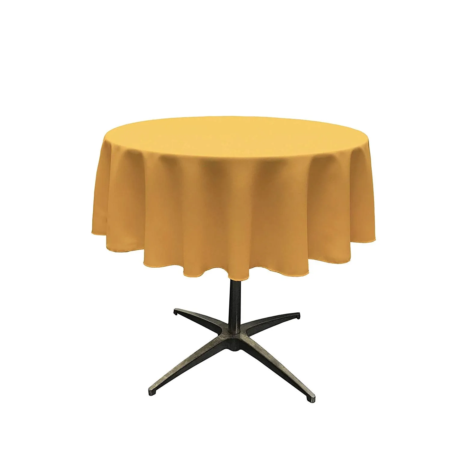 51" ROUND POLYESTER POPLIN TABLECLOTH