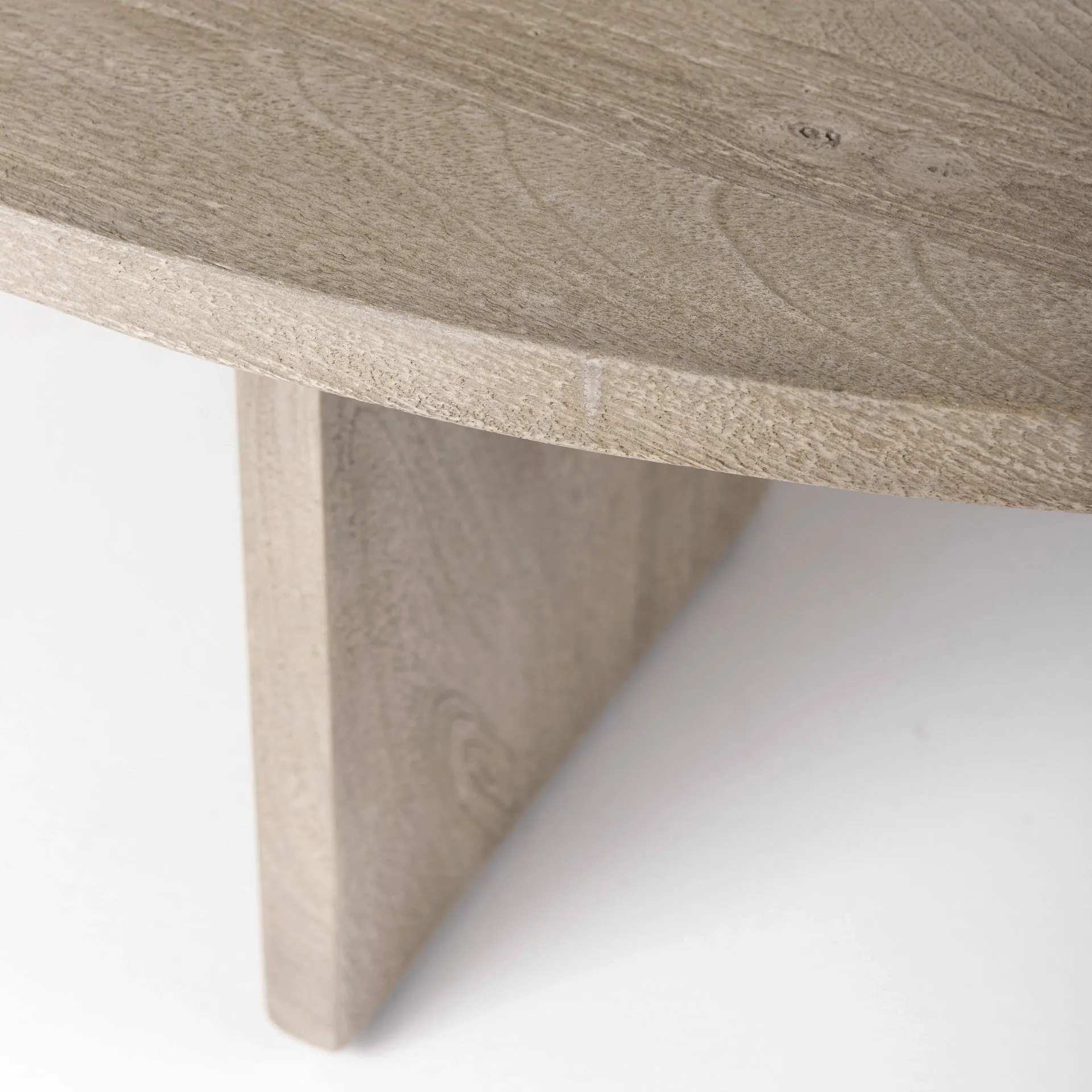 Aida Contemporary Coffee Table - Unique Mango Wood Design with Sturdy Legs for Modern Living Spaces