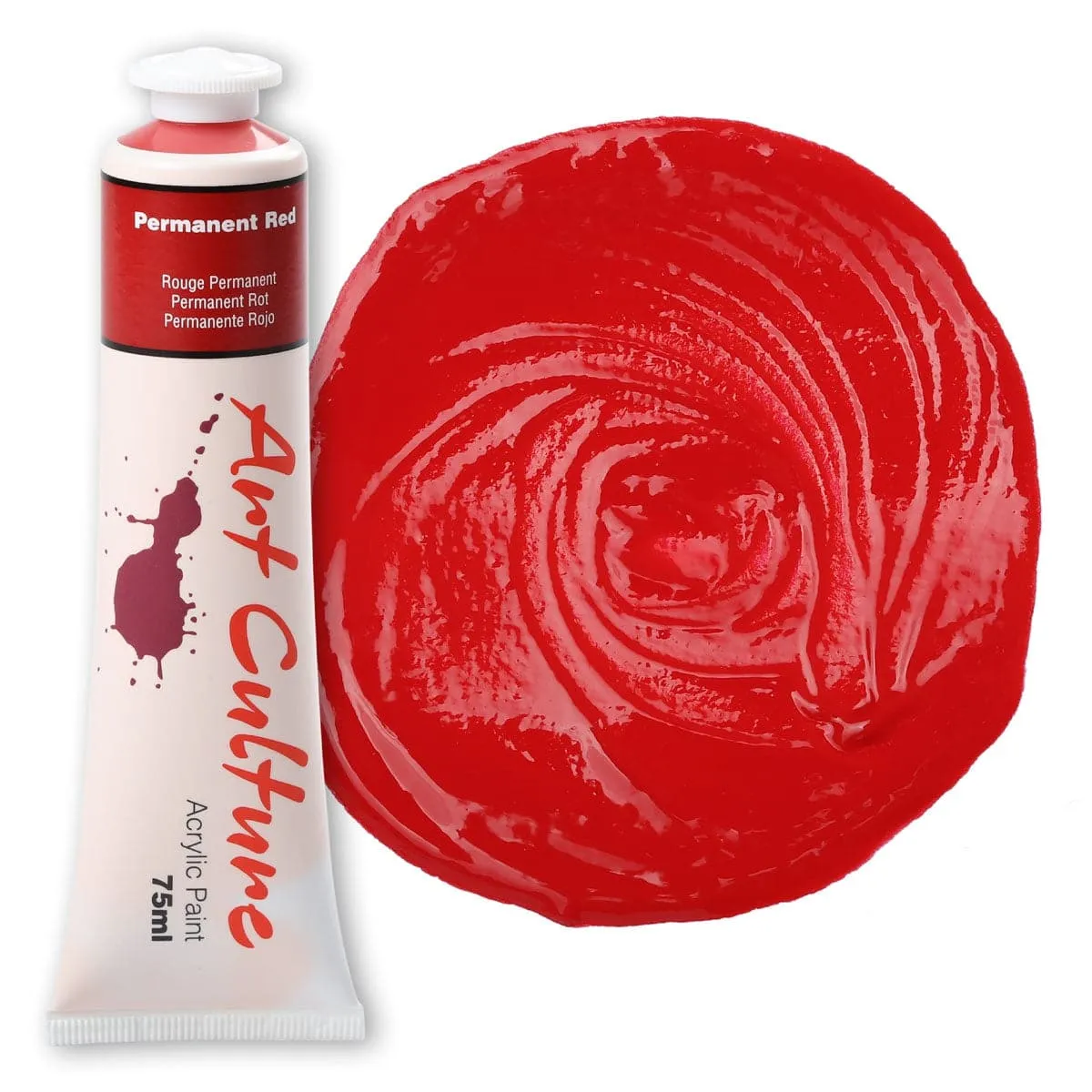 Art Culture Acrylic Paint Permanent Red 75ml