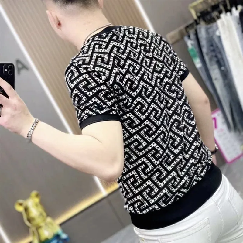 Casual Summer Geometric T-Shirt