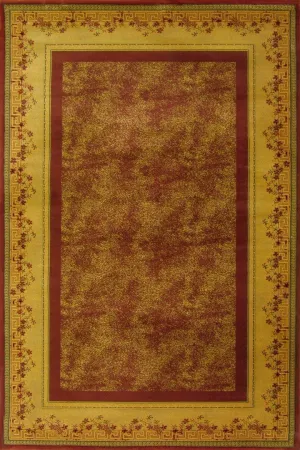 Classic Treasure Traditional Rug - 102 Rust
