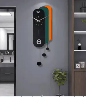 Color Carousel LED Light Wall Clock (7712)