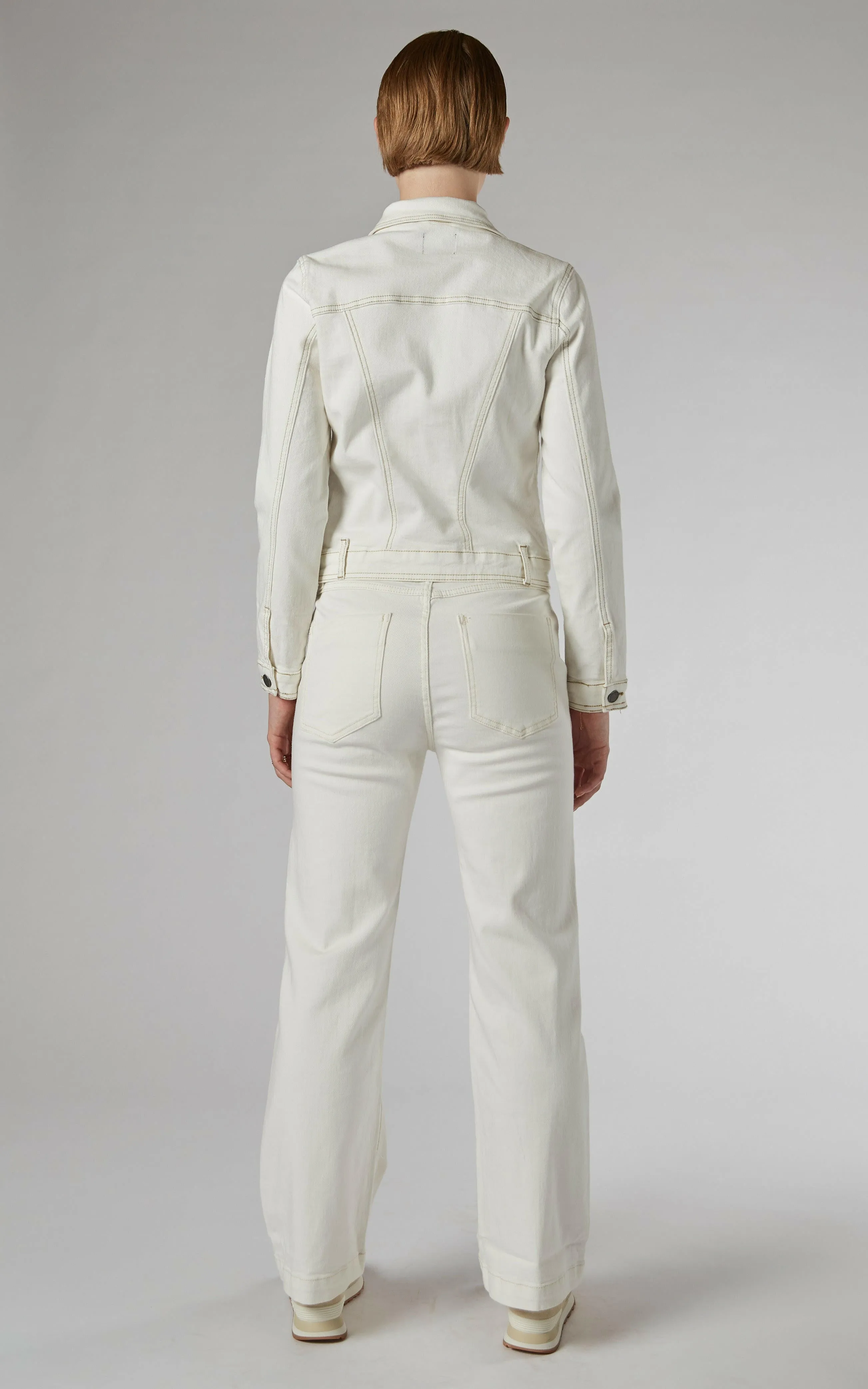 Dita Ivory Denim Jacket