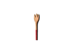 Fundamental Red Wood Appetizer Fork