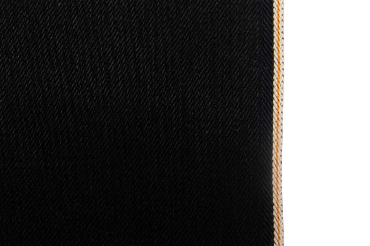 HEAVY DOUBLE BLACK ORANGE SELVEDGE ID*