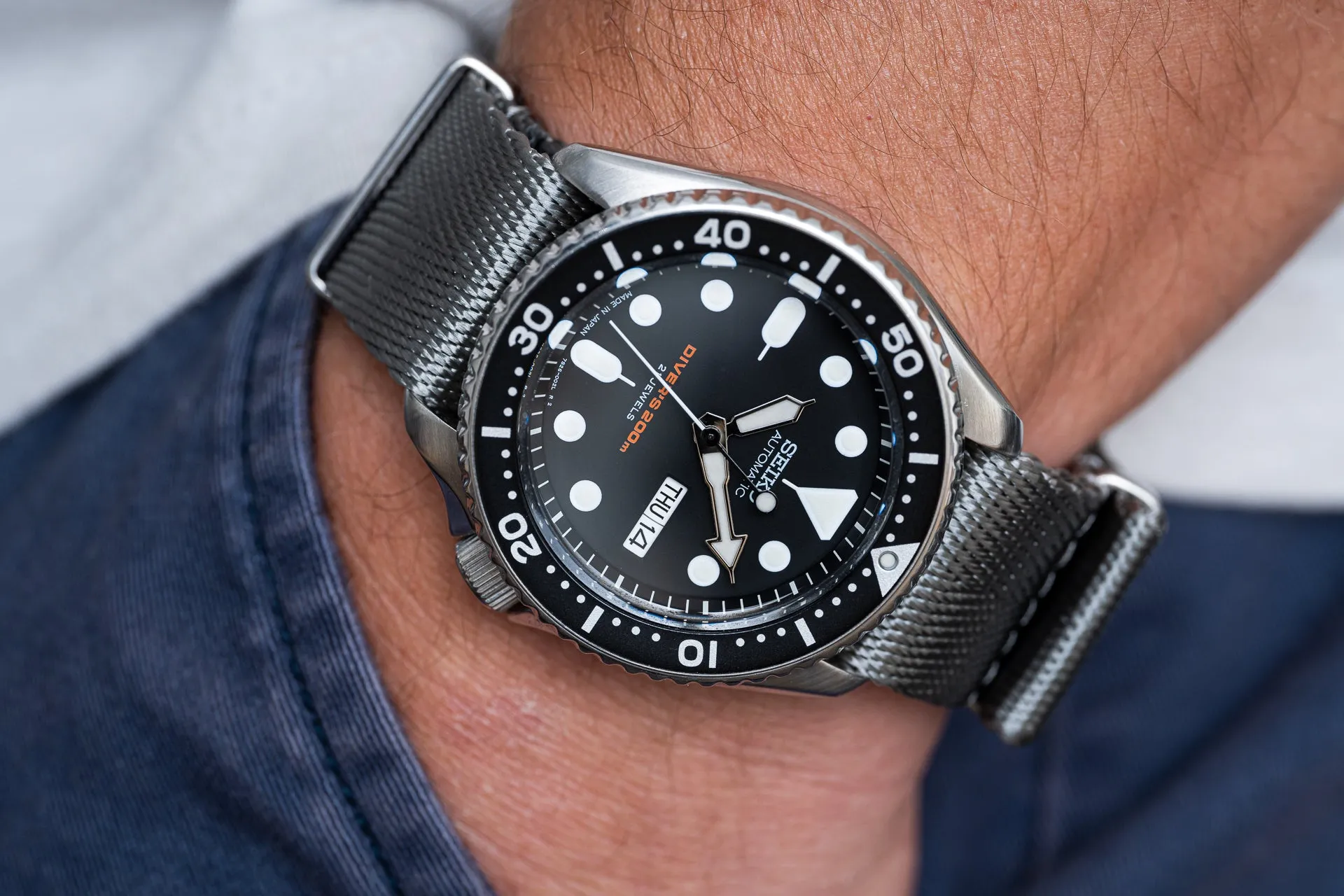 Herringbone Nylon Strap (20/22mm)