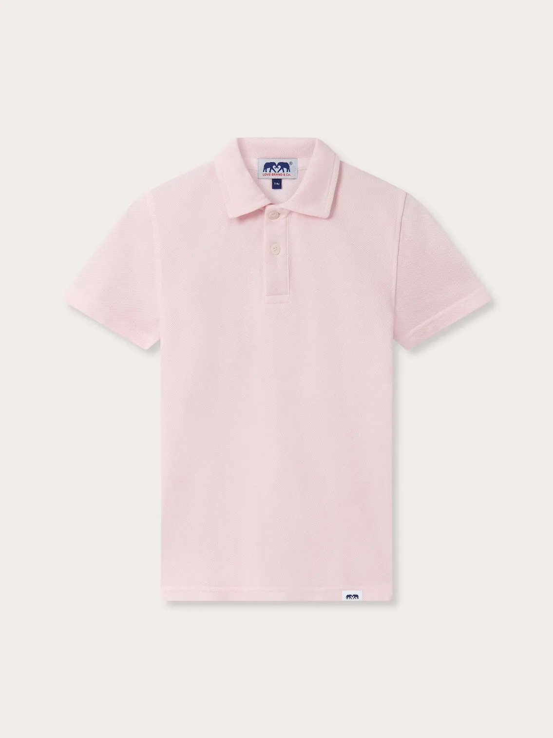 Kids Pastel Pink Pensacola Polo Shirt