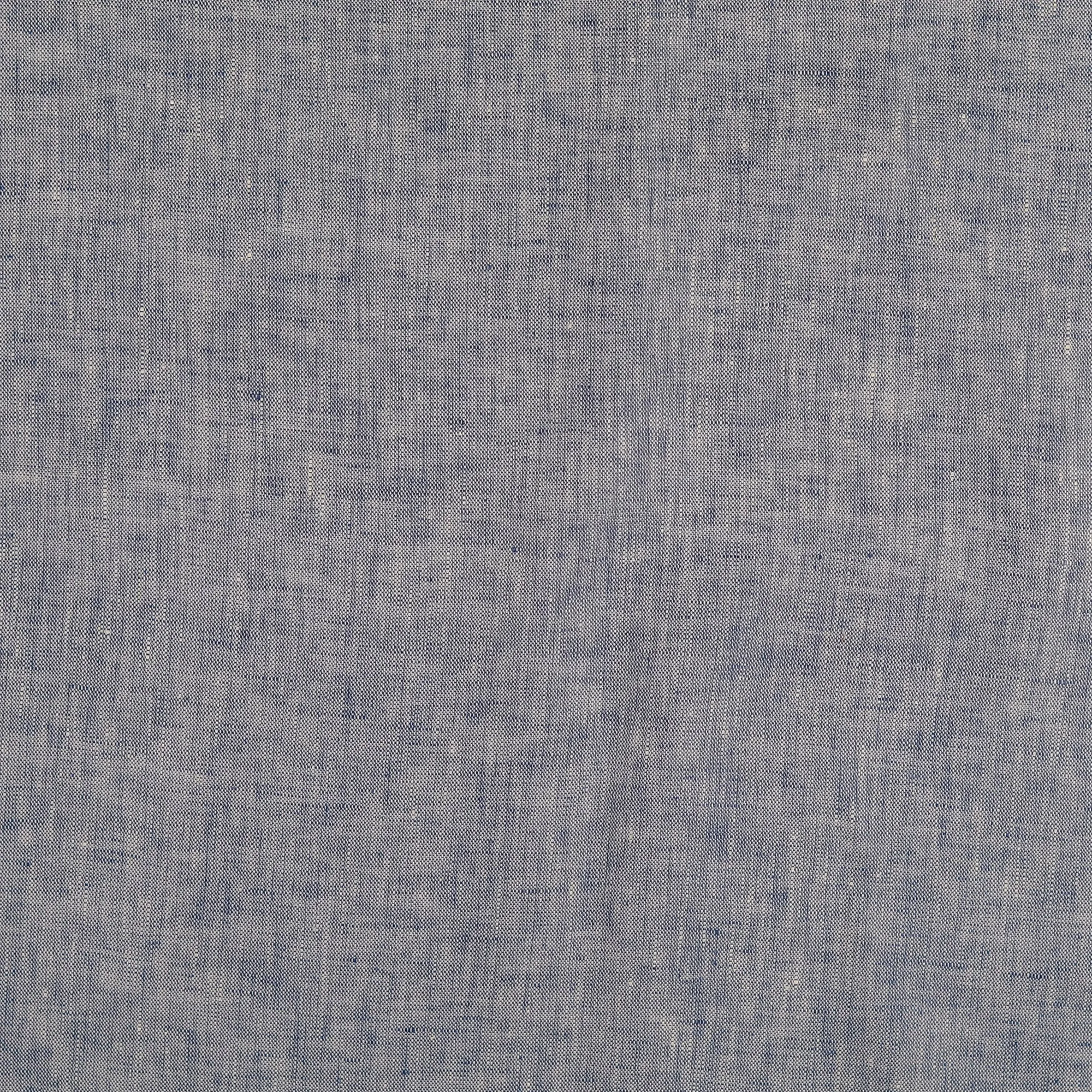 Light Blue Yarn Dyed Pure Linen Fabric