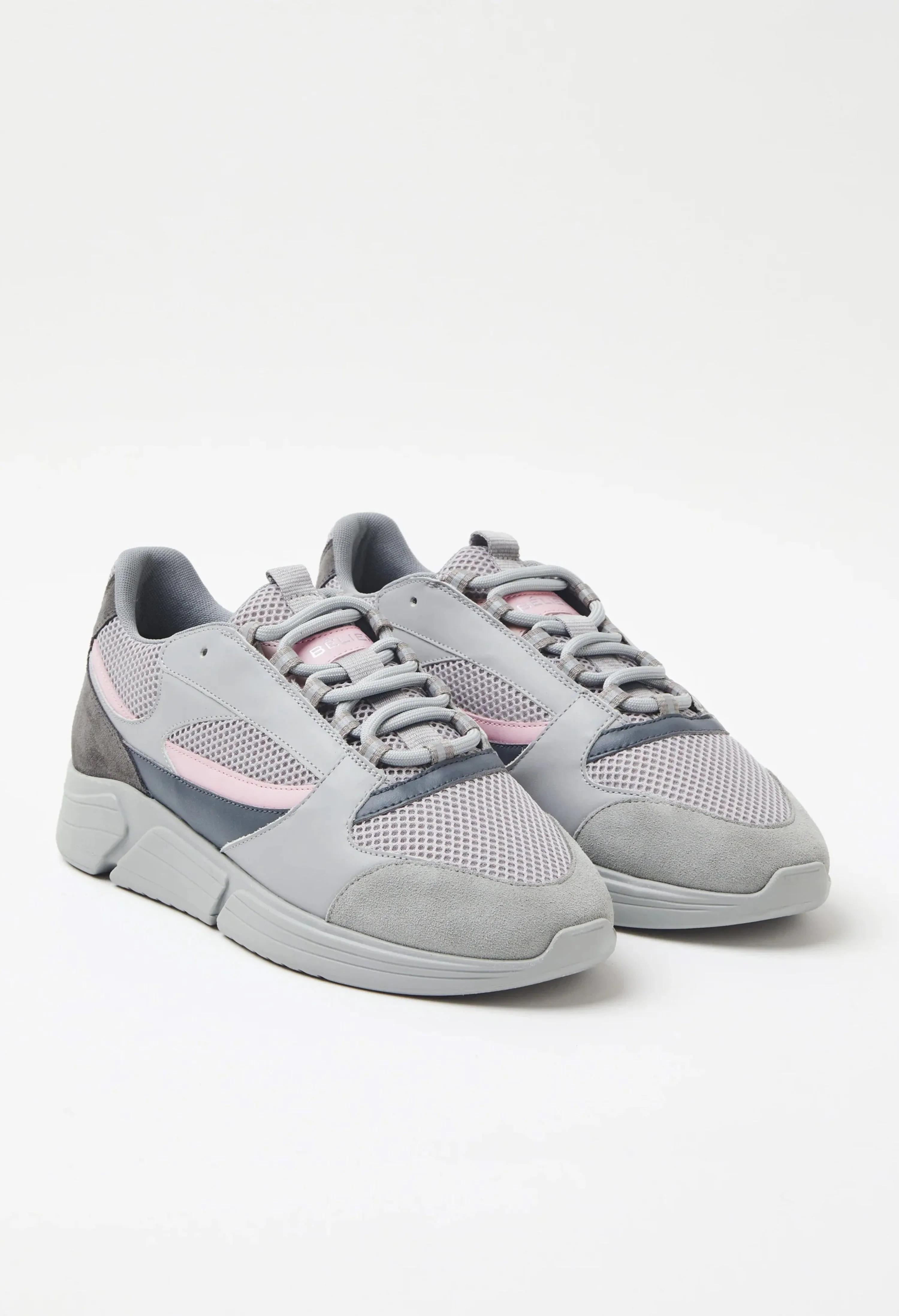 Men's Belier Grey/Pink Sports Lux Runner