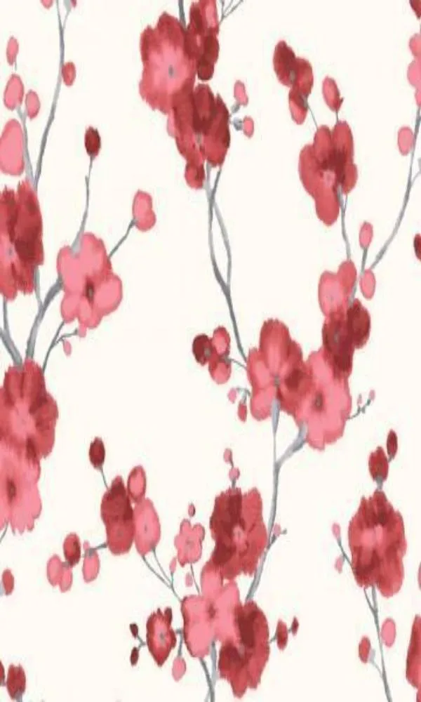 Modern Motifs Minimalist Flowers Wallpaper NA3105