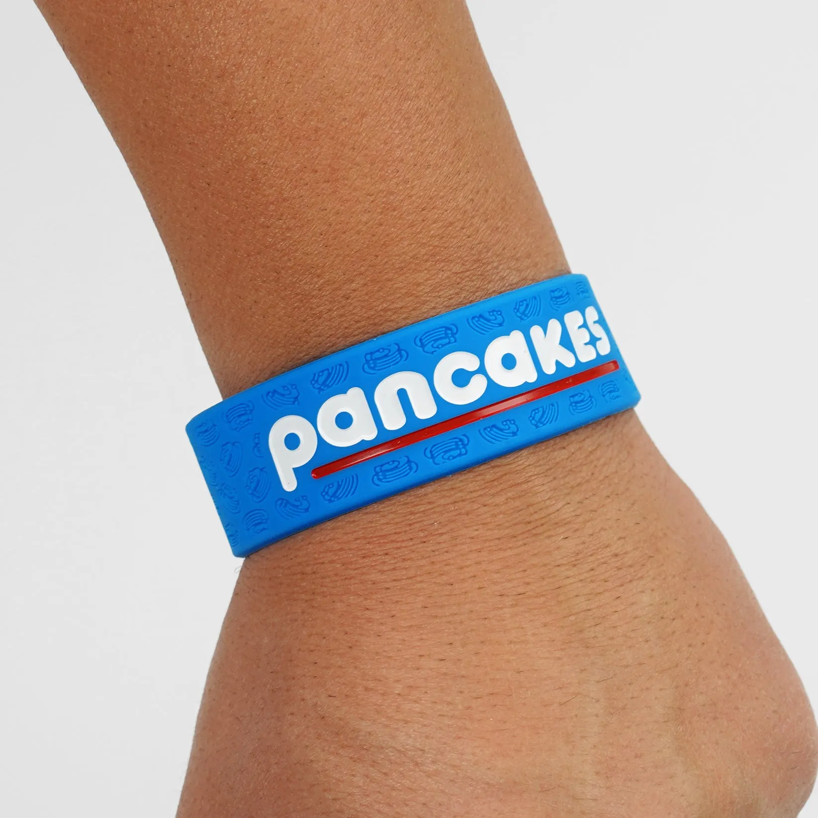 Pancakes 1 Inch Wristband