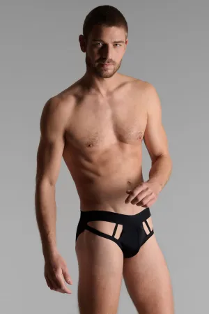 Pure Tentation Men's Brief Black