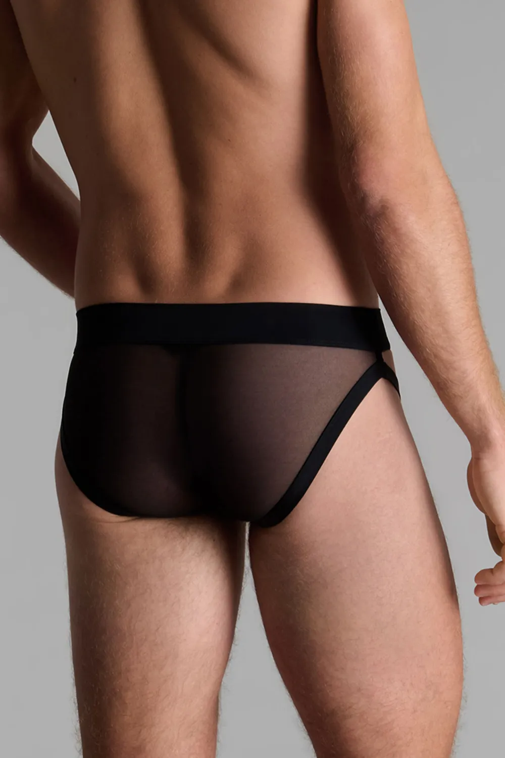 Pure Tentation Men's Brief Black