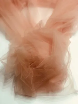 Rose Italian Nylon Tulle Fabric