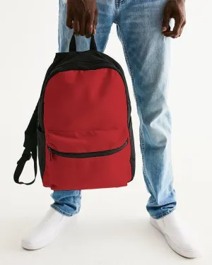 Shaded Red Canvas Backpack | C0M100Y100K30