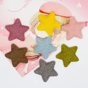 Star Patches, Embroidered Star Patch Appliques, Quality Patch Material Sew On Glued On, Cute Patches, Patch For Clothing Hat Jacket DIY