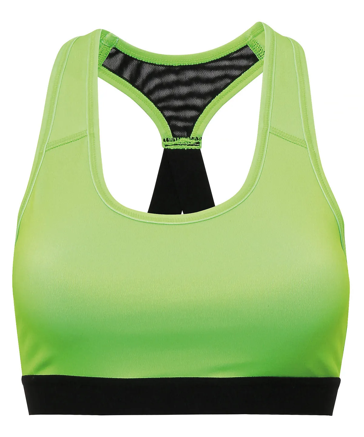 TriDri® performance sports bra (medium impact) | Silver Melange