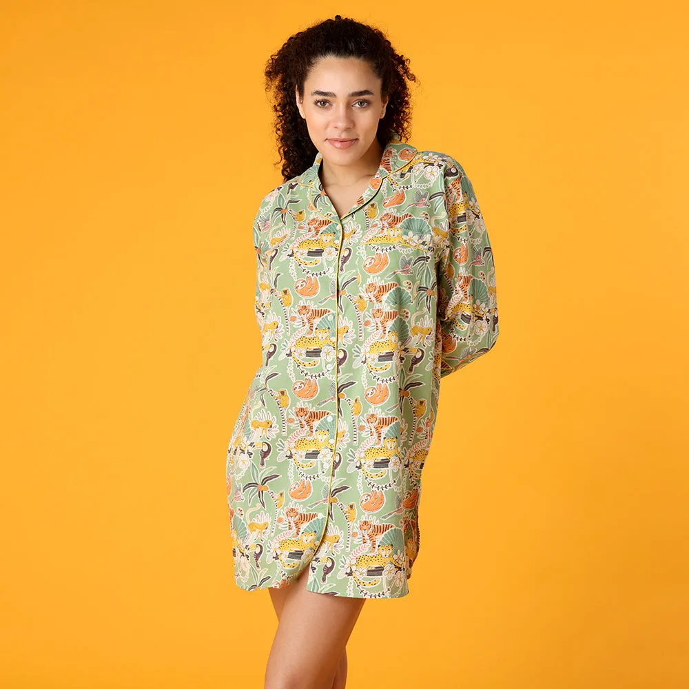 Tropical Jungle Nightshirt