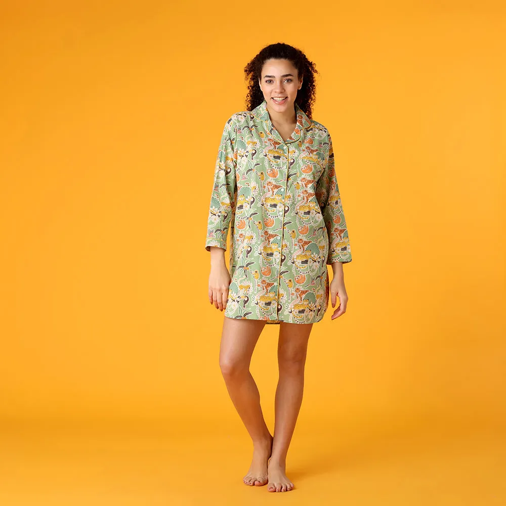 Tropical Jungle Nightshirt