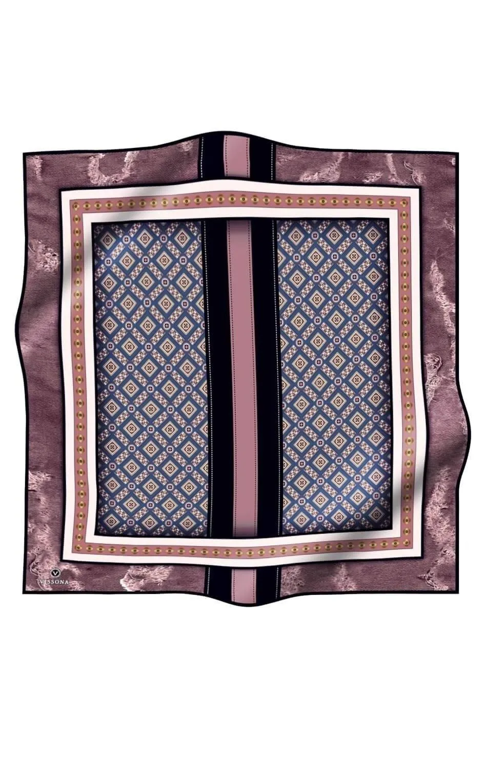 Vissona Venn Turkish Silk Scarf No. 9